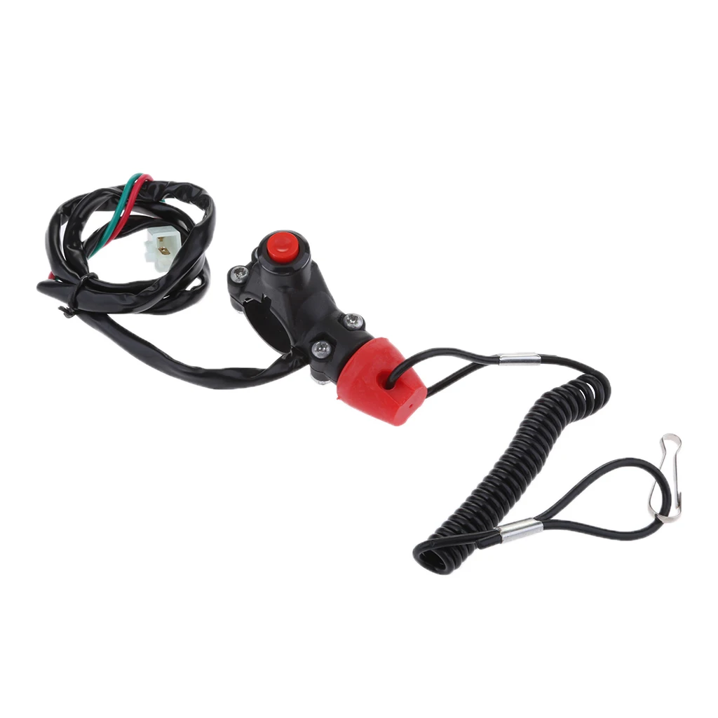KILL SWITCH LANYARD TETHER PULL CORD 47CC 49CC QUAD ATV DIRT PIT BIKE