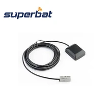 Superbat GPS Navigation Antenna for Mercedes Command Alpine GT5-1S Car HRS GT5-1S Plug 1575.42MHz Aerial Siganal Booster 3M