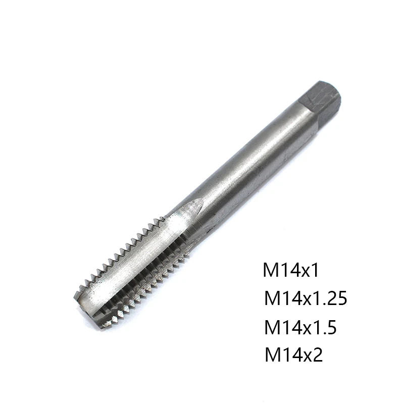 1 шт. M14 HSS Tap прямая Флейта машина Tap M14X1.25 M14X1 M14X1.5 метрическое сверло под Метчик резьба штамповочный кран правый винтовой штекер ручной инструмент