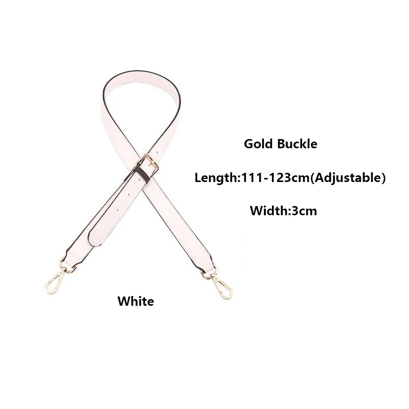 123cm Womens Bags Wide Strap Handbags Shoulder Genuine Leather Straps Adjustable Bags Accessories Parts Belts Handle Replacement