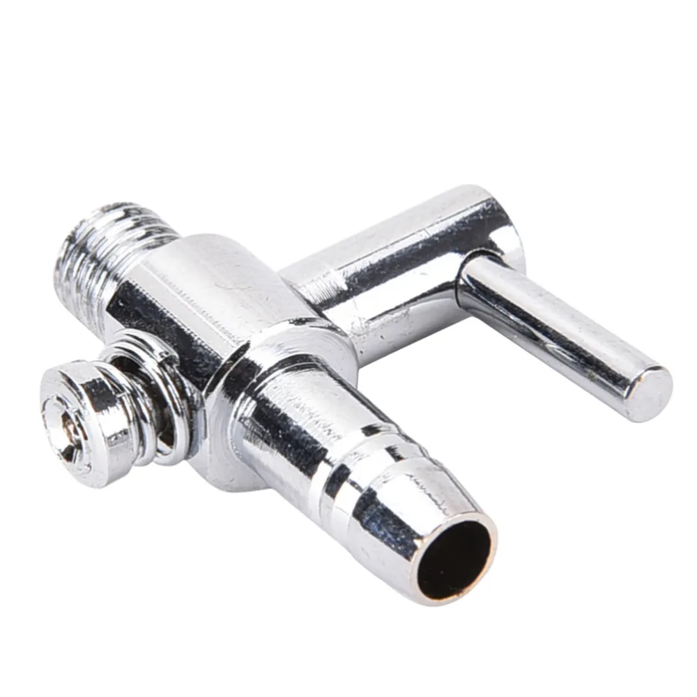 

Valves Thread Stainless Steel Aquarium Air Flow Distributor Lever Control Valve Hot