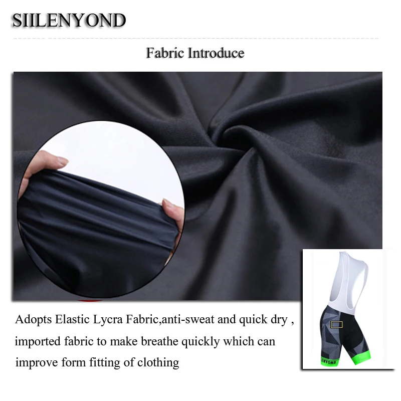 Siilenyond Cycling Shorts 2018 Quick Dry Breathable Downhill MTB Shorts Mountain Road Bike Shorts Bicycle Cycling Clothing
