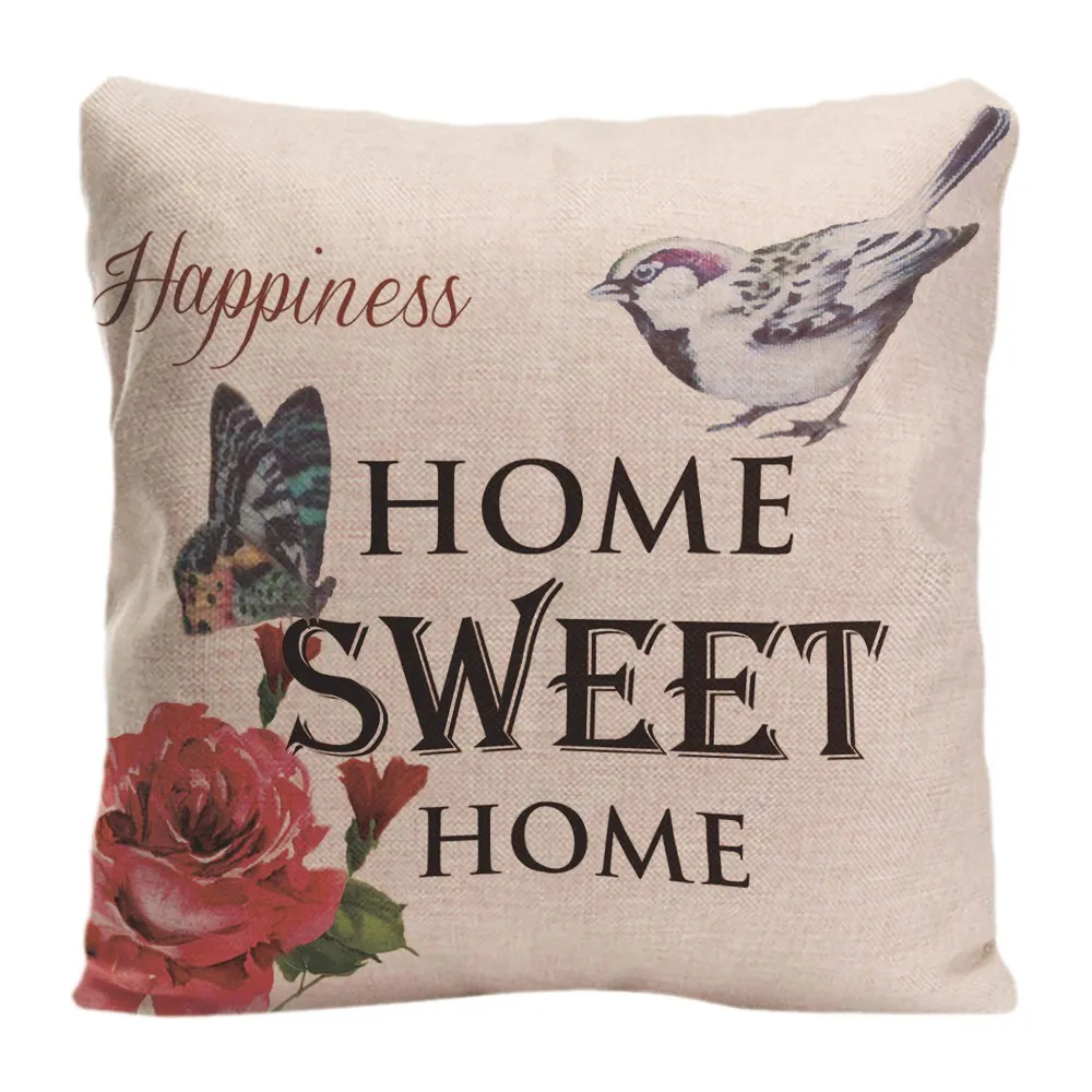 home sweet home pillow cover