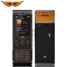 Разблокированный sony Ericsson W595 FM радио Bluetooth 3.15MP камера многоцветный хорошее качество отремонтированный мобильный телефон