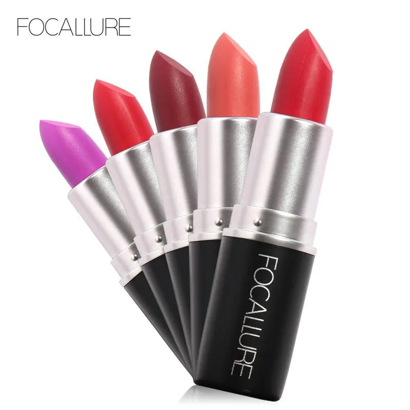 

Pro Matte Lipstick Makeup Beauty FOCALLURE For Women Pink Baby Lips Matt Balm Waterproof Batom Ladies Gift Cosmetic