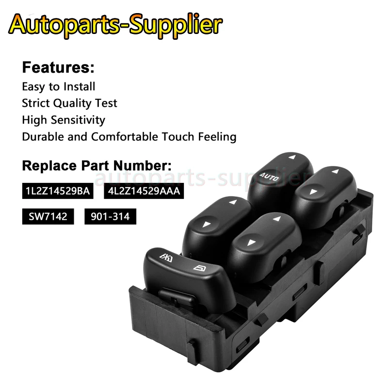 

1L2Z14529BA New Front Master Power Window Switch Driver Side For Ford Mercury car accessories