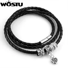 Лидер продаж, 5 цветов, кожаный браслет для женщин и мужчин с серебряным шармом, магнитная застежка, быстрая, подарок, XCJ0311