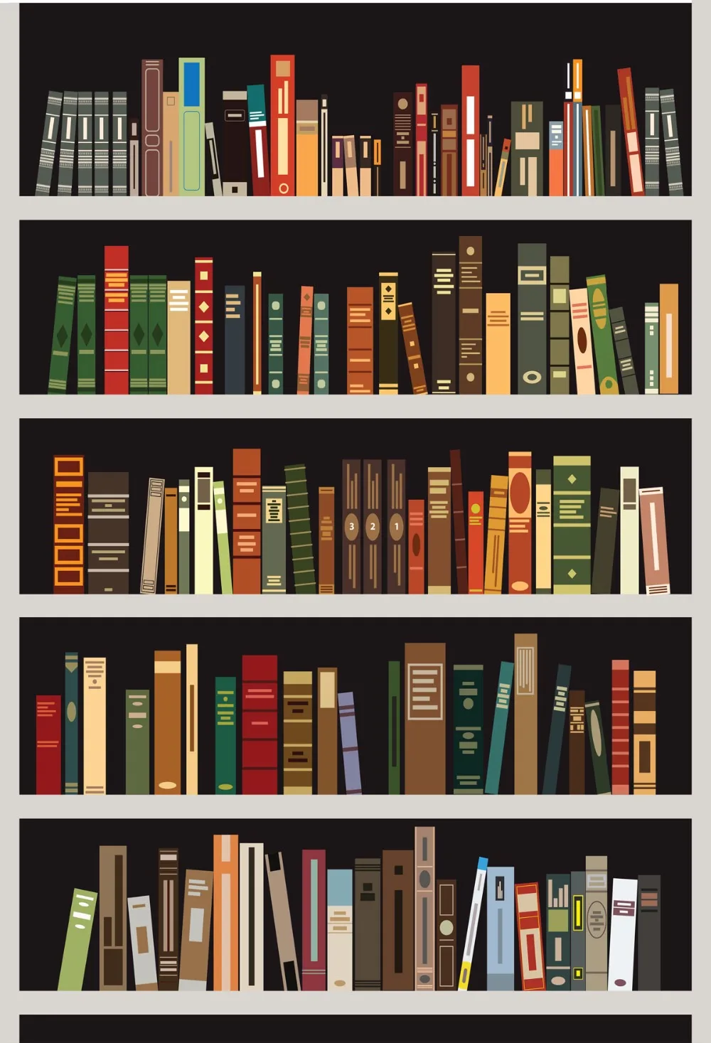 library book shelf Photo Background Photography Backdrops Quality Vinyl