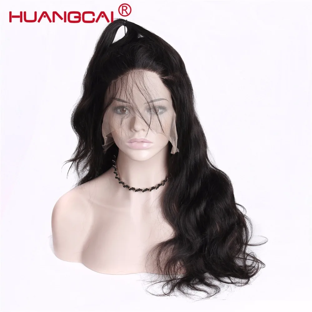 Перуанский объемная волна бесклеевого человеческих волос парики с ребенком волос 150% плотность натуральных волос Волосы remy предварительно