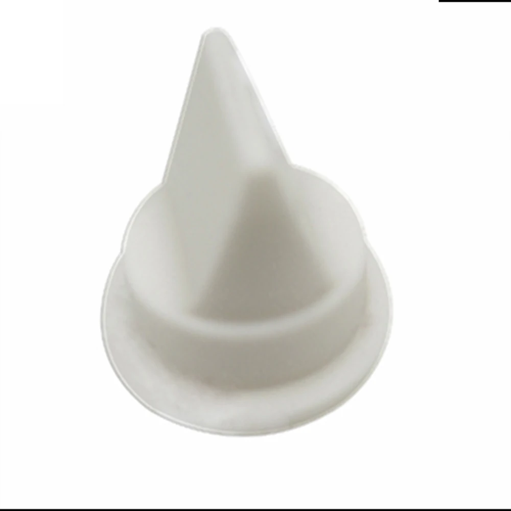 10 Pieces White Silicone Duckbill Valve One-way Check Valve 15* 9.2* 12.8MM for Liquid and Gas Backflow Prevent