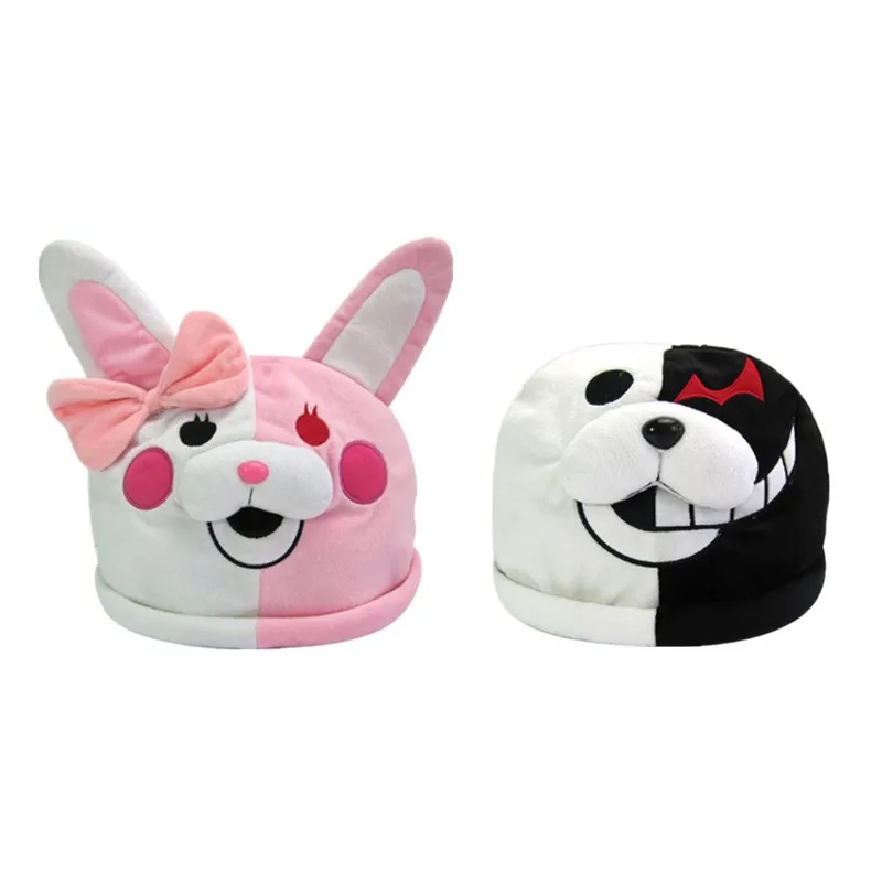 

Danganronpa 2 Hat monokuma Monomi Cosplay Cotton Keep warm Anime Cartoon Hat