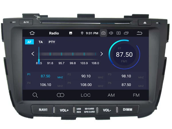 Cheap Quad-Core Android 9.0 CAR DVD Player For KIA Sorento (2013) car multimedia AUTO support DVR WIFI DAB OBD 1
