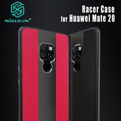 Для huawei Коврики 20 чехол Nillkin Racer кожа задняя крышка Мягкий силиконовый край чехол для делового телефона для huawei Коврики 20 Nilkin случае