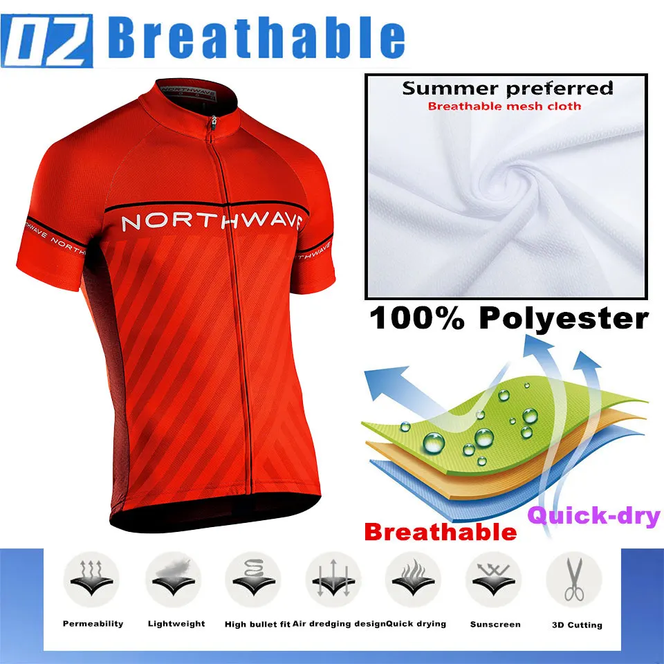 Northwave Nw летний комплект для велоспорта дышащий Джерси MTB велосипедный одежда для велоспорта Одежда для горного велосипеда костюм Одежда для велоспорта