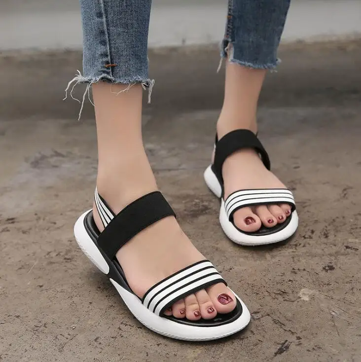 new Fashion Women Sandals 2019 Breathable Comfortable Shopping Ladies Walking Shoes Summer Platform Sandal Shoes women **412