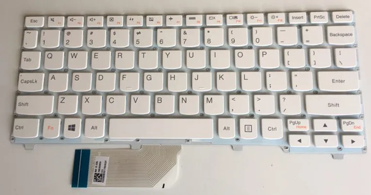 

Клавиатура для ноутбука Lenovo Ldeapad 100S-11IBY, английская раскладка США, без рамки