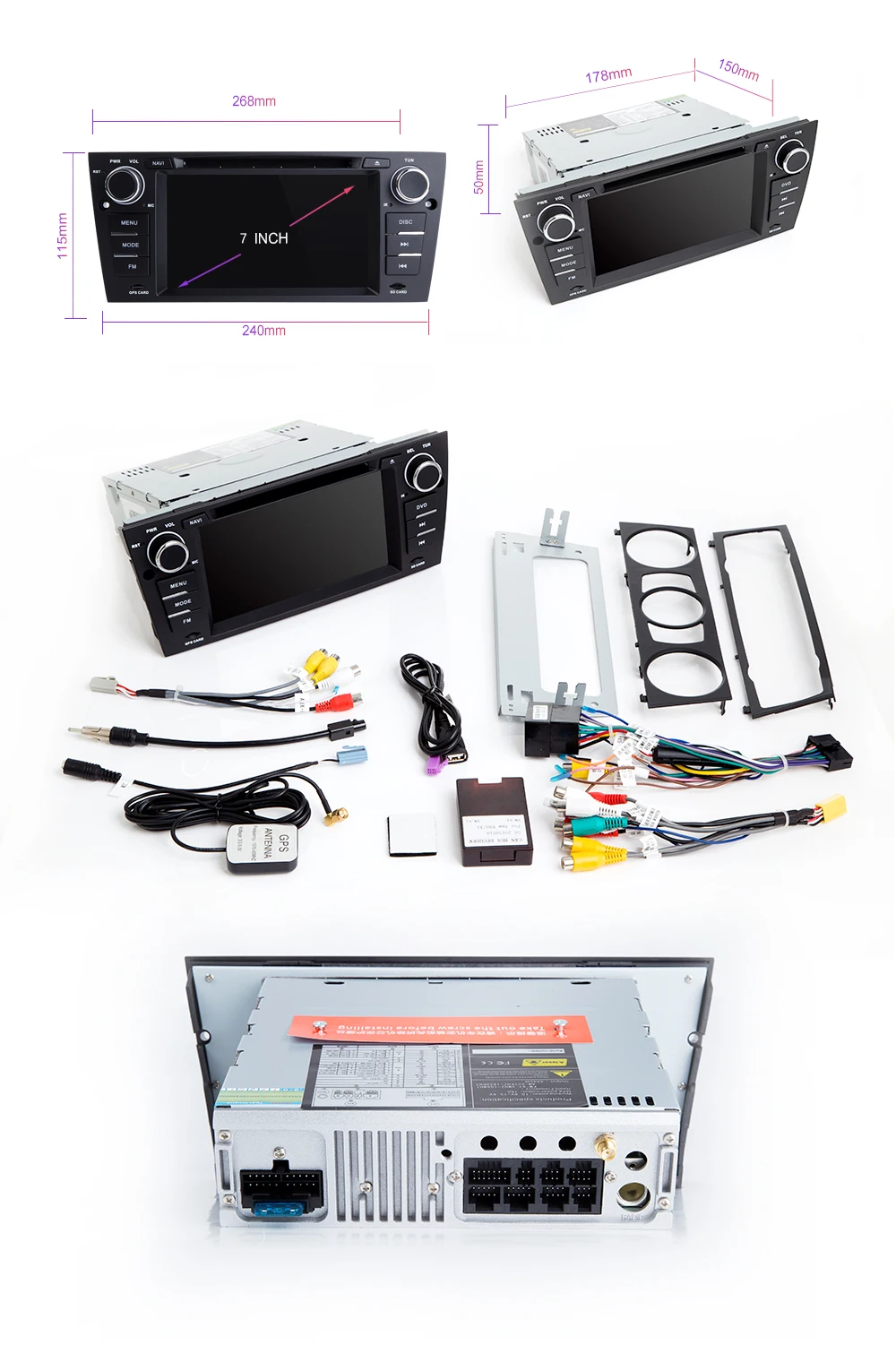 Best Xonrich AutoRadio1 Din Android 9.0 Car DVD Player For 3 Series BMW E90/E91/E92/E93 Navigation Head Unit Audio Stereo Wifi 2+32GB 18 Best Xonrich AutoRadio1 Din Android 9.0 Car DVD Player For 3 Series BMW E90/E91/E92/E93 Navigation Head Unit Audio Stereo Wifi 2+32GB 18