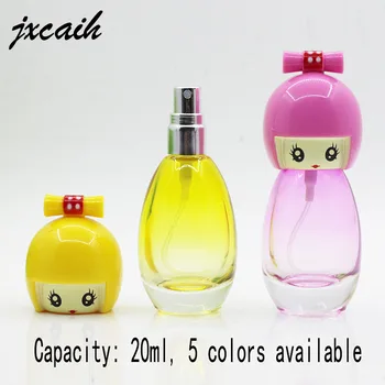 

Mini Portable 1pcs 20ML Edition Baby Glass Perfume Bottle & Multicolored Cartoon Zhangkong Perfume Spray Bottle