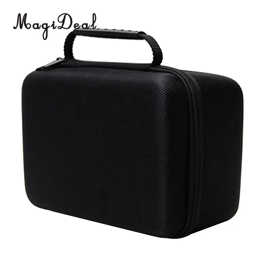 Electronics Travel Organizer Storage Bag for Accessories Cable Cord EVA Black Large 