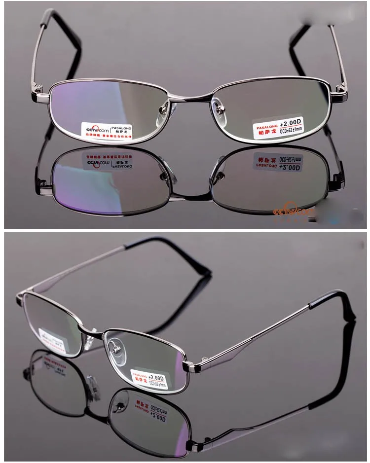 Модные Ретро Очки для чтения для женщин Для мужчин из металла Рамки часы глаз Очки диоптрий 1.5 2.5 дальнозоркостью Очки Óculos очки