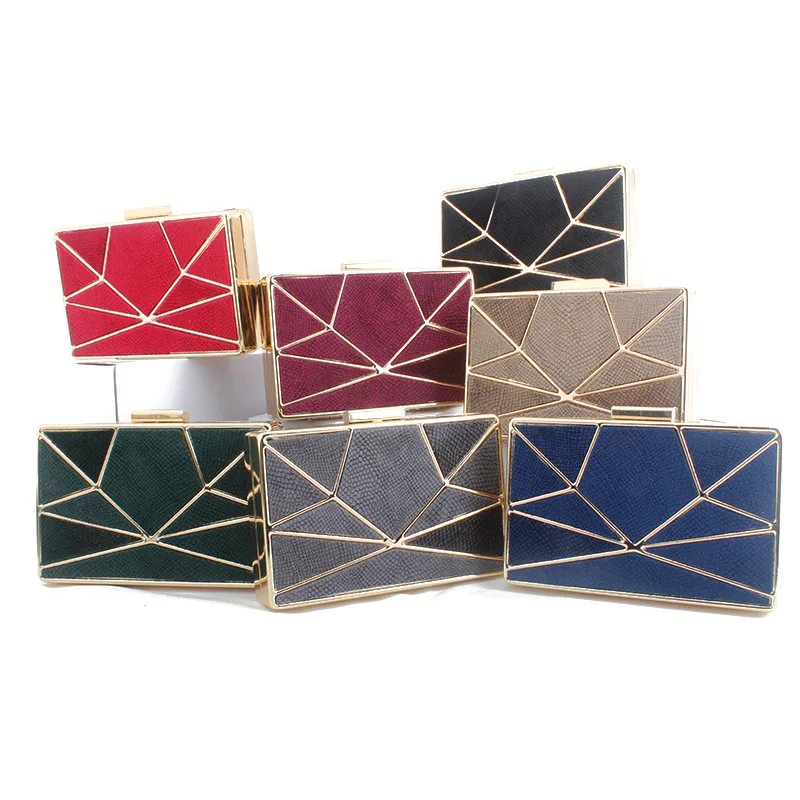 

wallet bolsa feminina luxury handbags women's bags designer shoulder bags for women party metal frame evening bag clutches purse