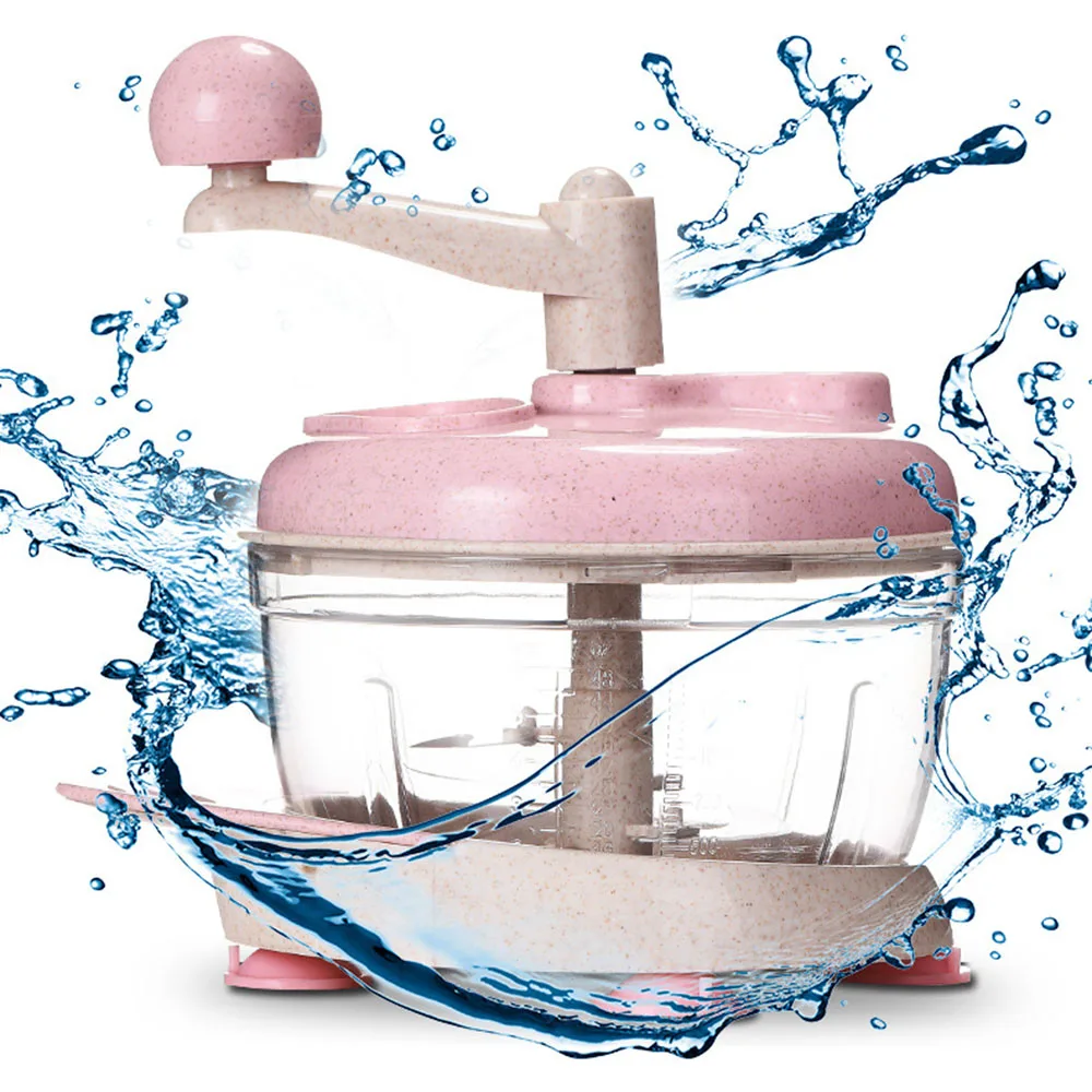 1500ml Vegetable Chopper Slicer Cutter Multi Function Manual Meat