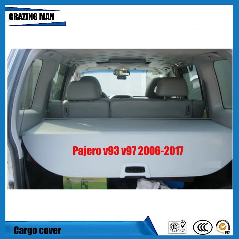 Для Pajero V93 V97 2006 2017 nylonполиэстер задний багажник защитный щит грузовой Чехол