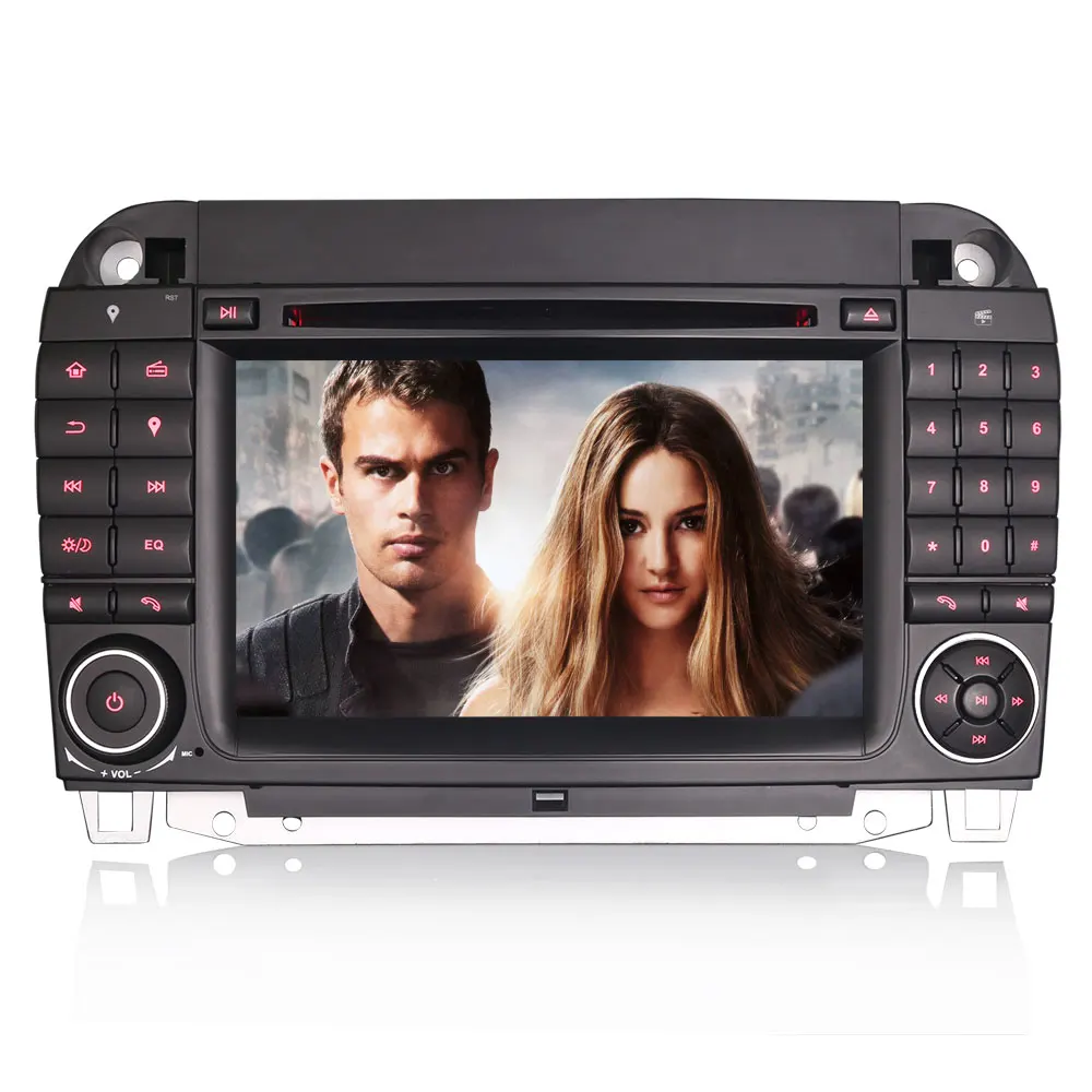 " Android 9,0 Pie OS автомобильный DVD Мультимедиа Навигация GPS радио для Mercedes-Benz S-Class W220 1998-2005& CL-Class W215 1998-2005