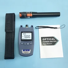 2 в 1 FTTH Набор инструментов для оптического волокна King-70S измеритель оптической мощности-70 до+ 10dBm и 10 мВт Визуальный дефектоскоп Волоконно-оптическая тестовая ручка