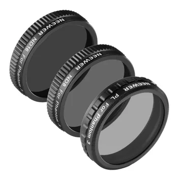 

Neewer for DJI Phantom 3 Professional+Advanced Filter Set: PL Filter+ND8 Filter+ND16 Filter High Definition Glass