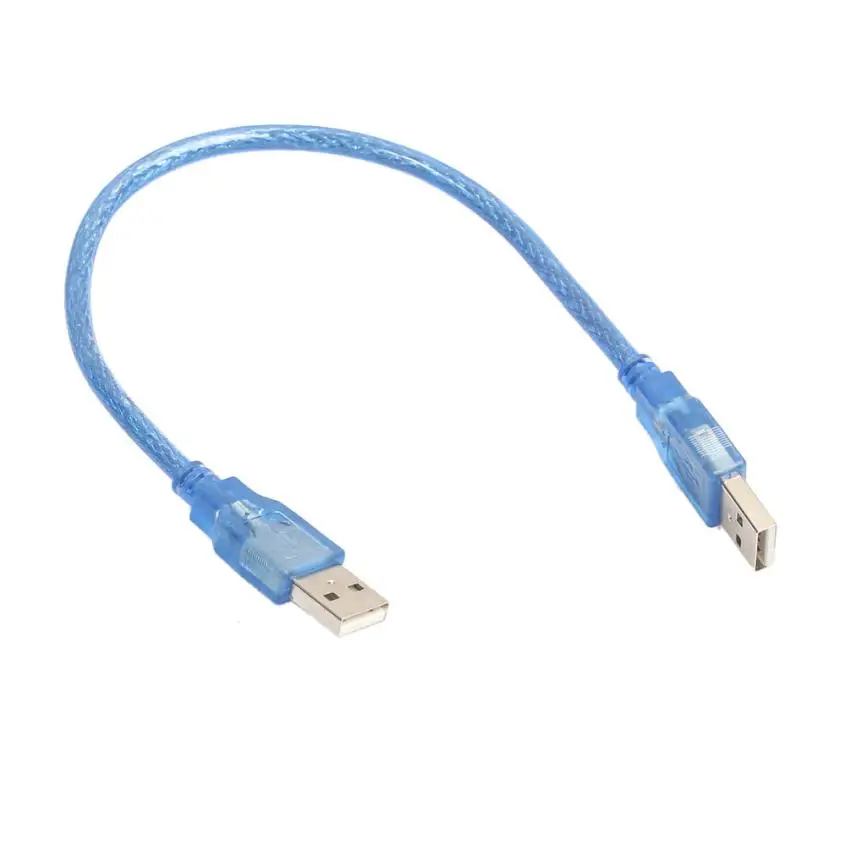 

new0.3 Meter USB 2.0 Male to Male Copper Core Cable Hard Drive Data Cable usb extension cable prolunga usb mini usb cable