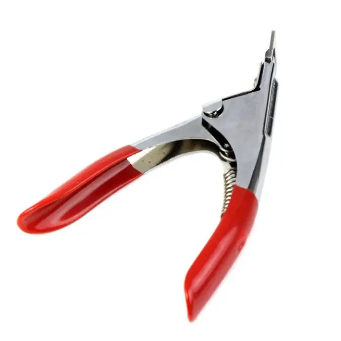 

Art Edge Cutter Gel UV Acrylic Fake Nail Clipper Trimmer Tip Manicure Tool Scissor Pedicure artificial Fake nail scissors