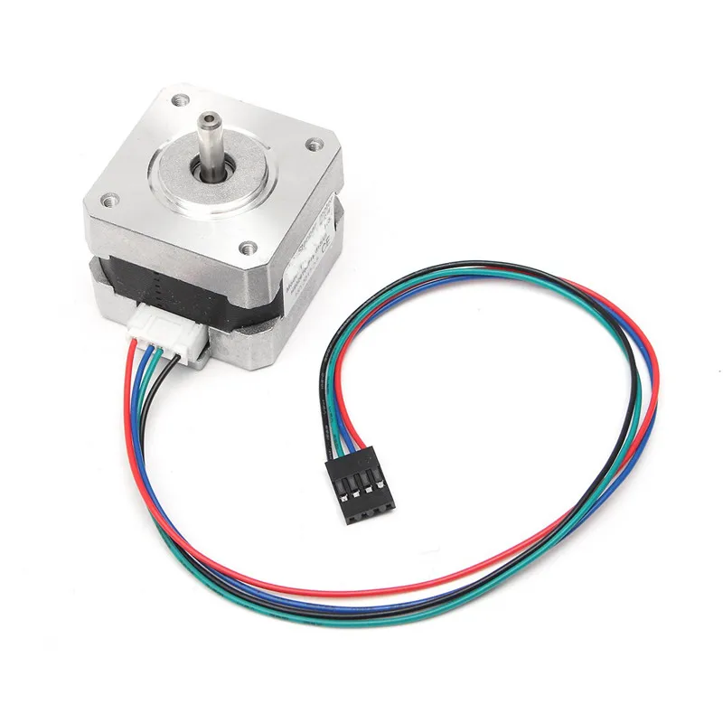 

NEMA 17 42 Hybrid Stepper Motor 5mm Round Shaft Two Phase Four Line Stepper Motor New Arrival