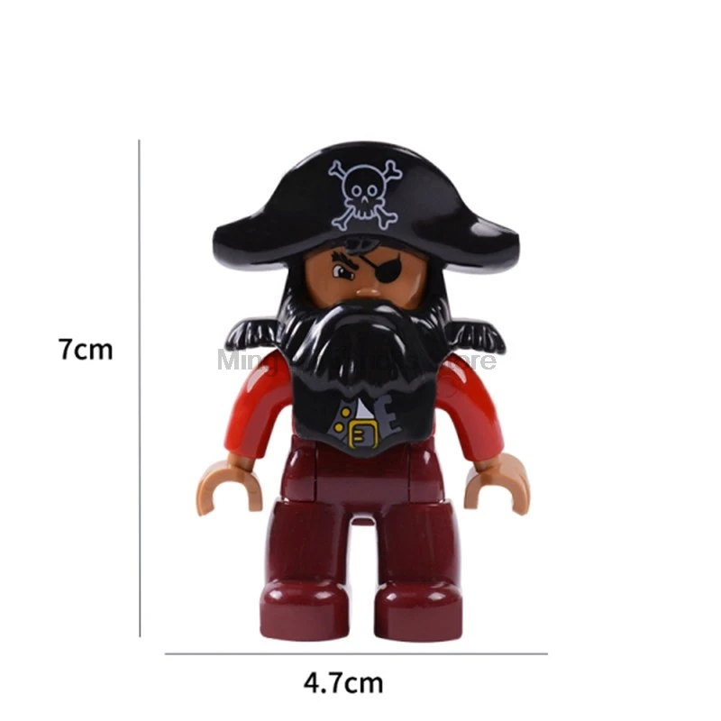 Фигурки конструктора Duplo сборные блоки для детей совместимы с фигурками друзей