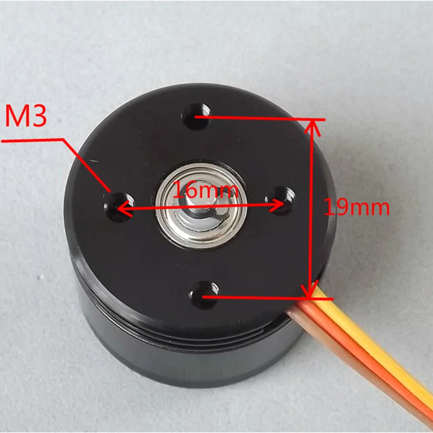 T MOTOR GB2208 Высокоточный PTZ бесщеточный двигатель крутящий момент 0.6kg.Cm/3S для ручной