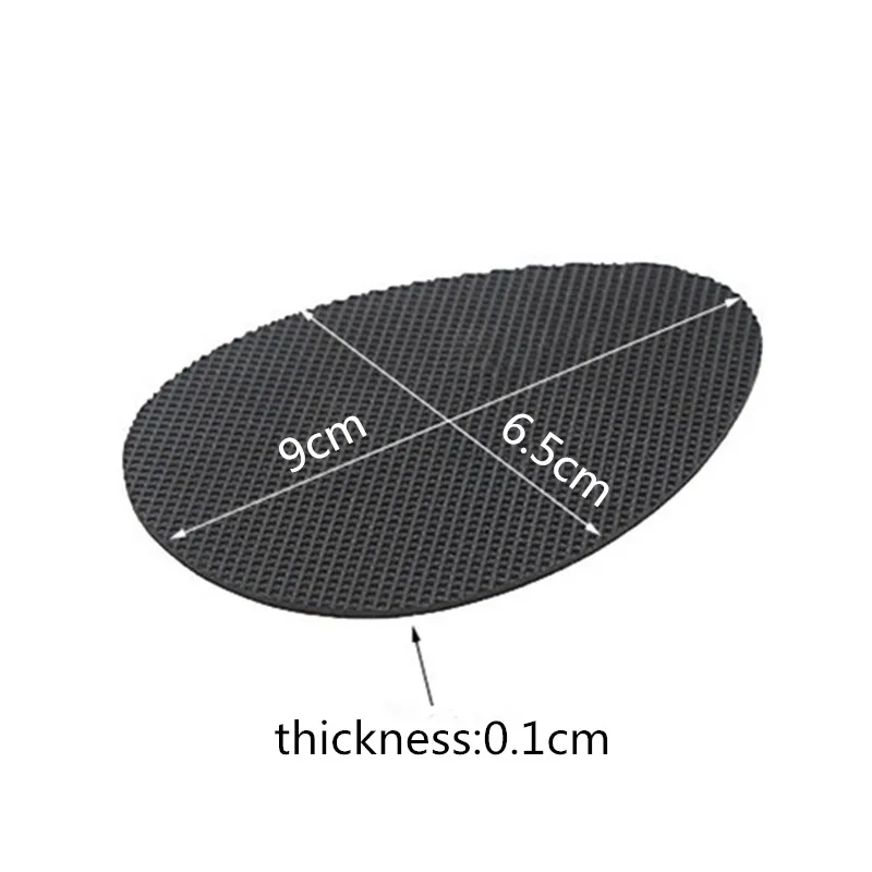 1Pair=2pcs Anti-Slip Self-Adhesive Shoes Mat Forefoot Sticker High Heel Sole Protector Rubber Shoe Pads Cushion Non Slip Insole