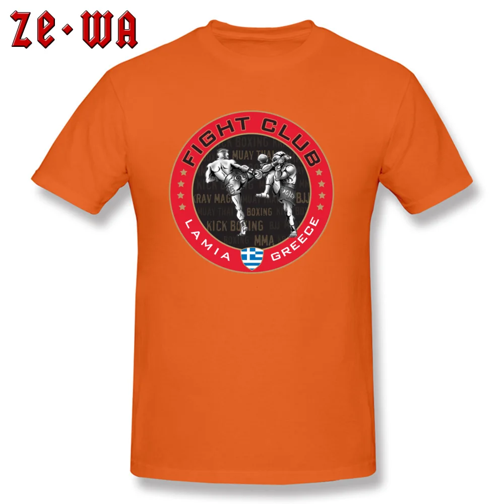 Round Neck fclamia Pure Cotton Men's T Shirt Leisure Short Sleeve Tees 2018 Newest Normal Sweatshirts Top Quality fclamia orange