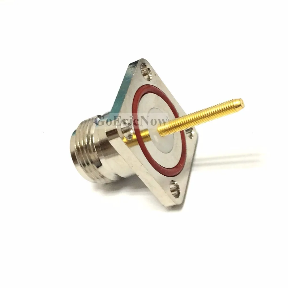 

1pcs RF Coaxial N Female with 4 hole flange waterproof connector adapter