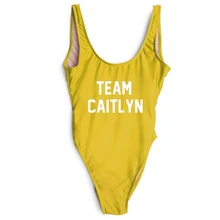 Команда CAITLYN Женское боди Цельный боди купальный костюм купальник бикини с открытой спиной боди комбинезон Комбинезоны
