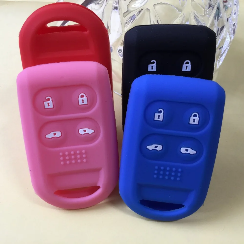 10PCS Car Protective Silicon Case Remote Cover For Honda Mini Van