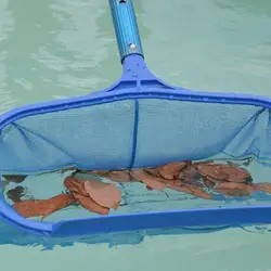 Горячие удобно полезно плавательный бассейн скиммер чистый лист микро-сетки для удаления Бассейн Листья мусора @ ST07 DC156