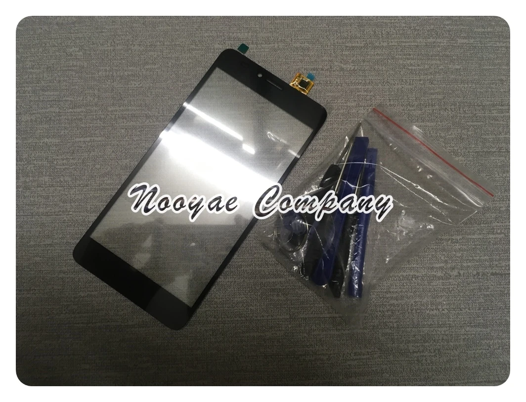 Черный датчик для BQ BQS 5594 Strike Power Max сенсорный экран дигитайзер стеклянная | Сенсорные панели -тачскрин -32894236468
