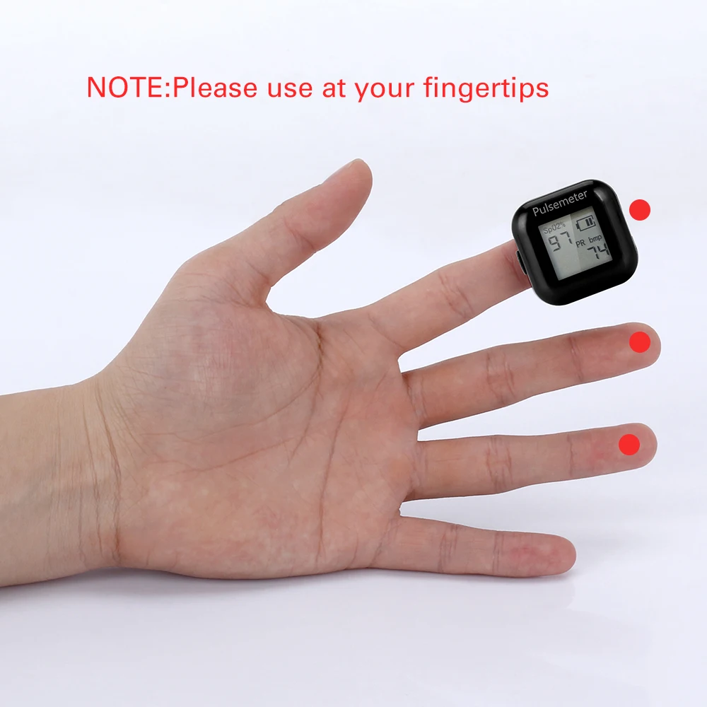 Billig OLIECO Wiederaufladbare Mini Licht Finger pulsoximeter Ring mit Bandage Einstellbar für Baby Blut Sauerstoff SPO2 PR Oximetro CE FDA