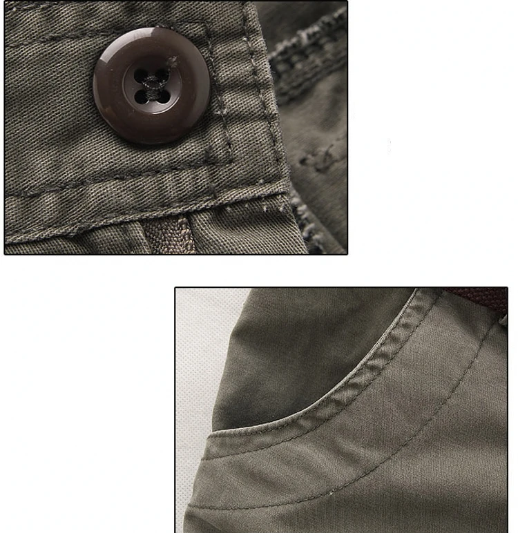 2019 Fashion Men Military Tactical Cargo Pants Casual Loose Baggy Cotton Pockets Combat Swat Army A