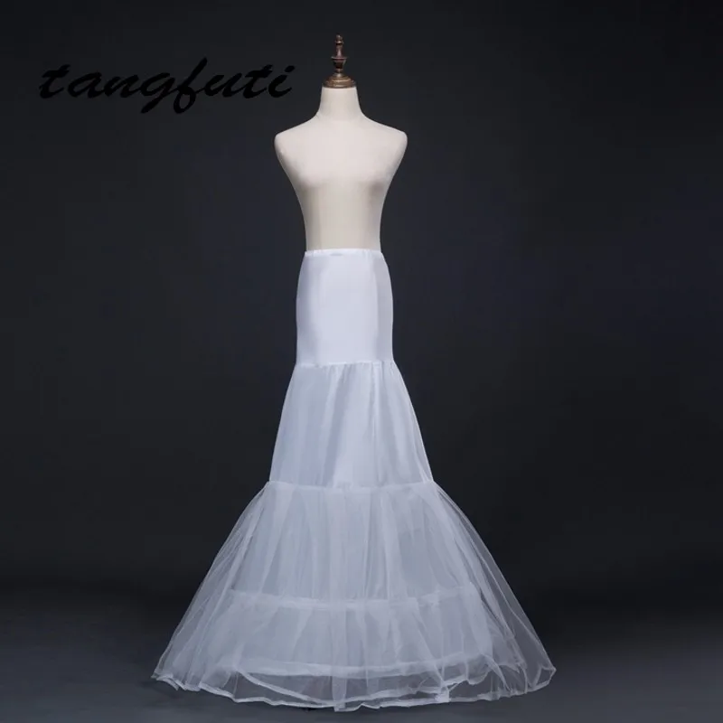 Wedding Mermaid Petticoat for Wedding Dress Kinderen Underskirt enaguas