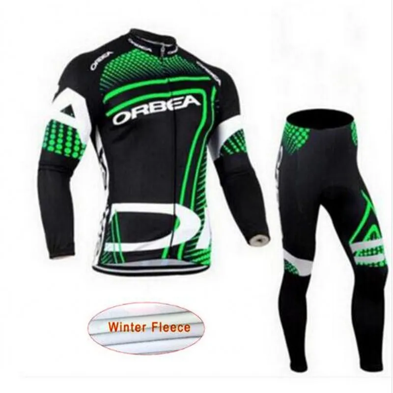

2018 Pro Team ORBEA Cycling Clothing winter thermal fleece men's Cycling jerseys MTB bike maillot Ropa Ciclismo Sportswear