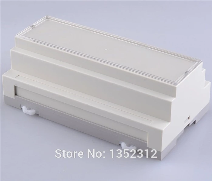 158*87*60mm 3 pcs/lot controller din rail enclosure abs box electronics Plc industrial boxes control IP54 waterproof case | Инструменты