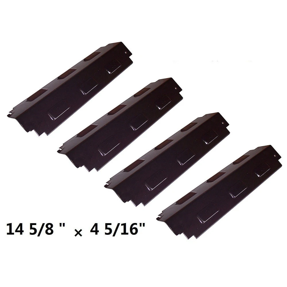 BBQ Parts 98741(4 pack) Porcelain Steel Heat Shield Replacement for