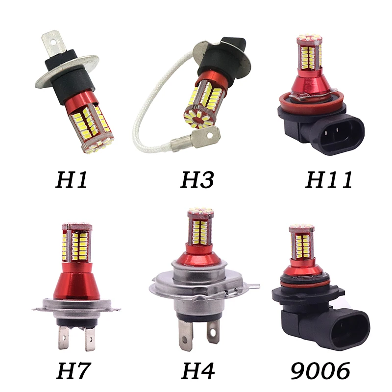 1Pc H1 H3 H4 H7 H11 9006 3014 57 LED 6000K Car Projector Fog Driving Light Bulb White Car Light Source Auto car led bulbs DC 12V 1Pc H1 H3 H4 H7 H11 9006 3014 57 LED 6000K Car Projector Fog Driving Light Bulb White Car Light Source Auto car led bulbs DC 12V
