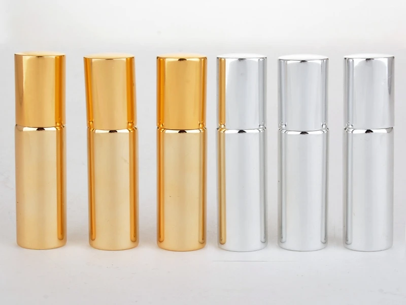 

Brand new 500PCS 10ML Glass Refillable Perfume Bottle With Metal Spray&Empty Case perfume bottles atomizer glass perfume bottles